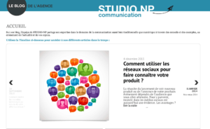blog conseil communication studio np